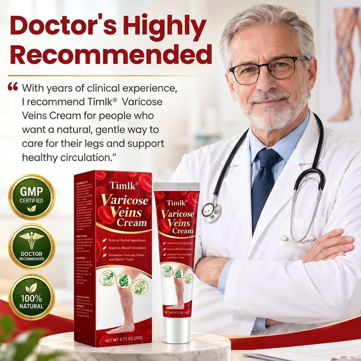 Timlk® Varicose Veins Cream