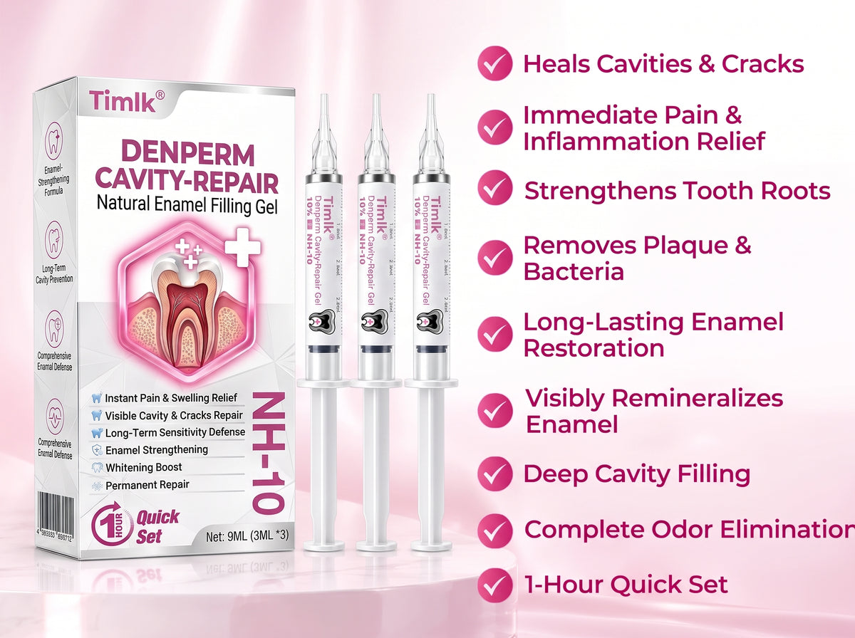 Timlk® DenPerm Cavity-Repair Natural Enamel Filling Gel