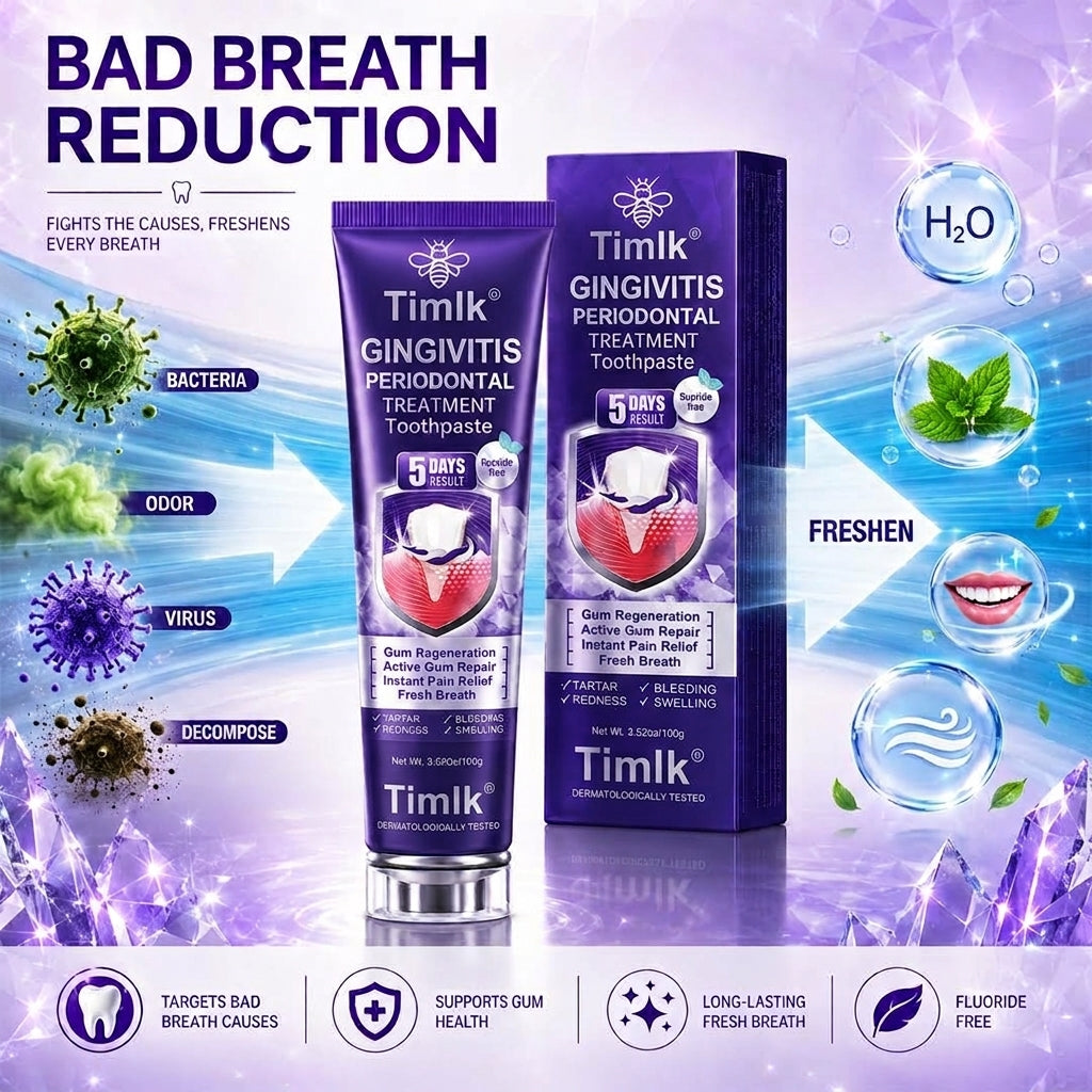 Timlk® Gingivitis Periodontal Treatment Toothpaste2
