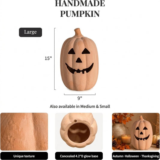 🔥🎃Pumpkin Halloween Decor: Jack O Lantern