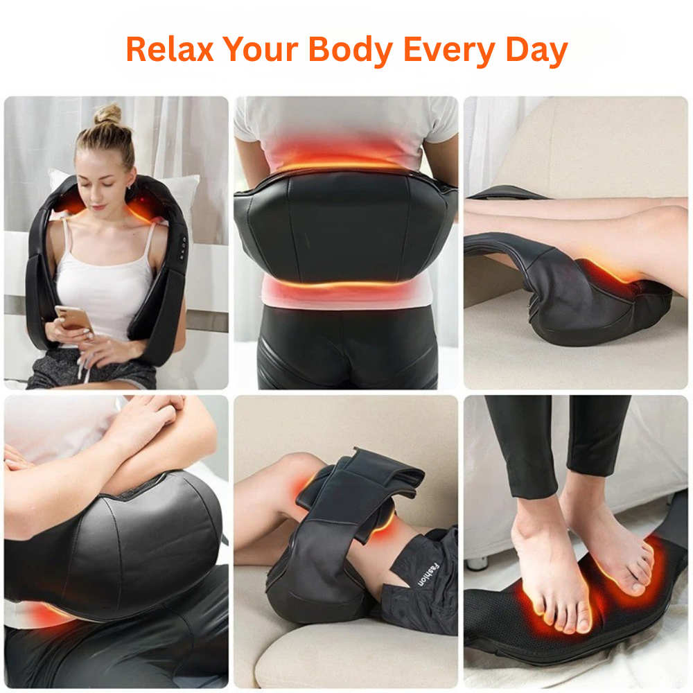 Infrared Back and Neck Massager with Heat
