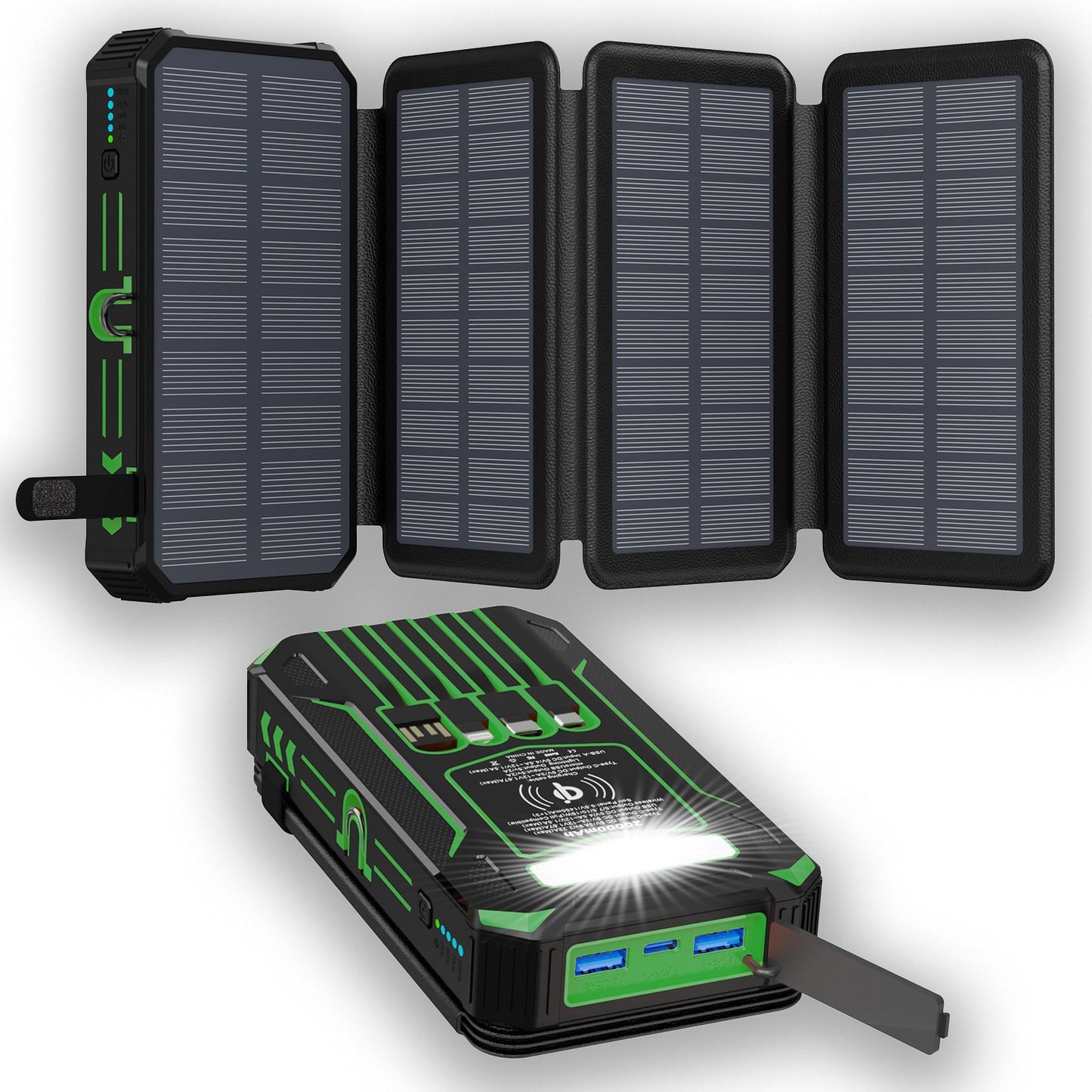 🌞 Outdoor Foldable Solar Power Bank