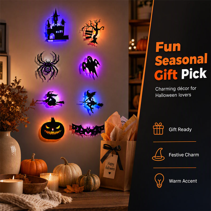 🎃Halloween Glow in Dark Wall Stickers🦇