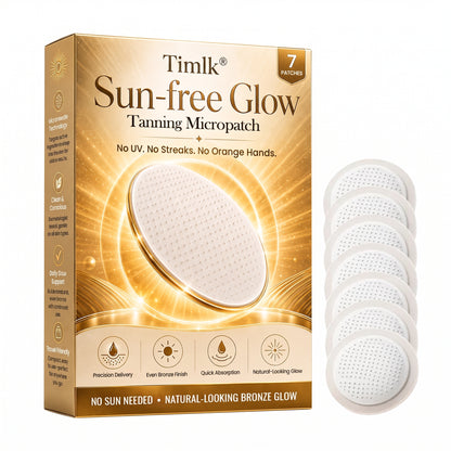 Timlk® Sun-Free Glow Tanning Micropatch