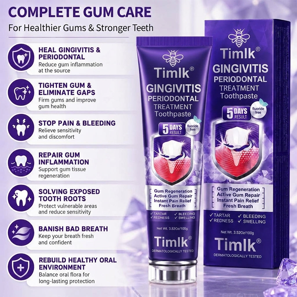 Timlk® Gingivitis Periodontal Treatment Toothpaste2