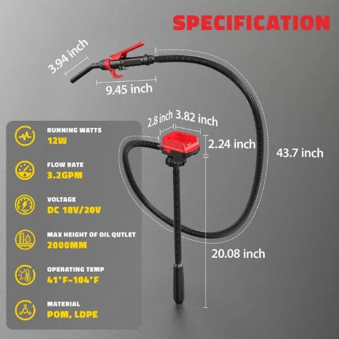 🚀 3.2GPM Automatic Fuel Transfer Pump–50% OFF Today 🔥