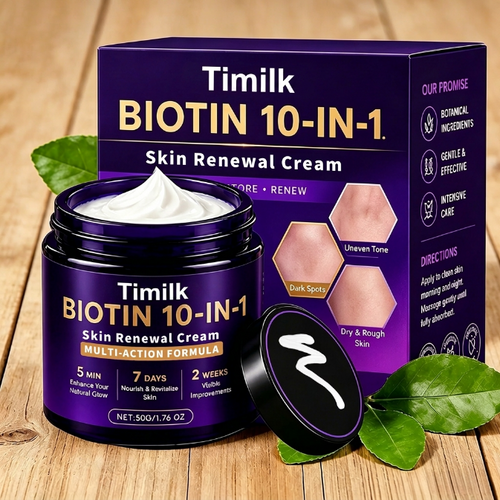 🔥LAST DAY 50% OFF - Timilk® Biotin 10-in-1 Skin Restoration Cream