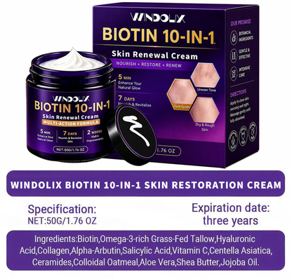 🔥LAST DAY 50% OFF - Timilk® Biotin 10-in-1 Skin Restoration Cream