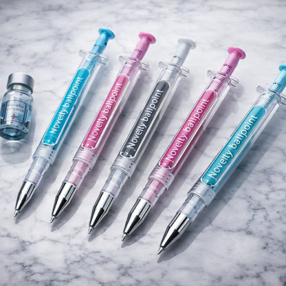 👩‍⚕️😜💉Novelty Nurse & Doctor Syringe Ballpoint Pens