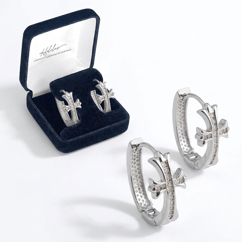 Histone Lymphatic MagneTherapy Germanium Earrings