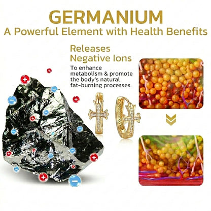 Histone Lymphatic MagneTherapy Germanium Earrings