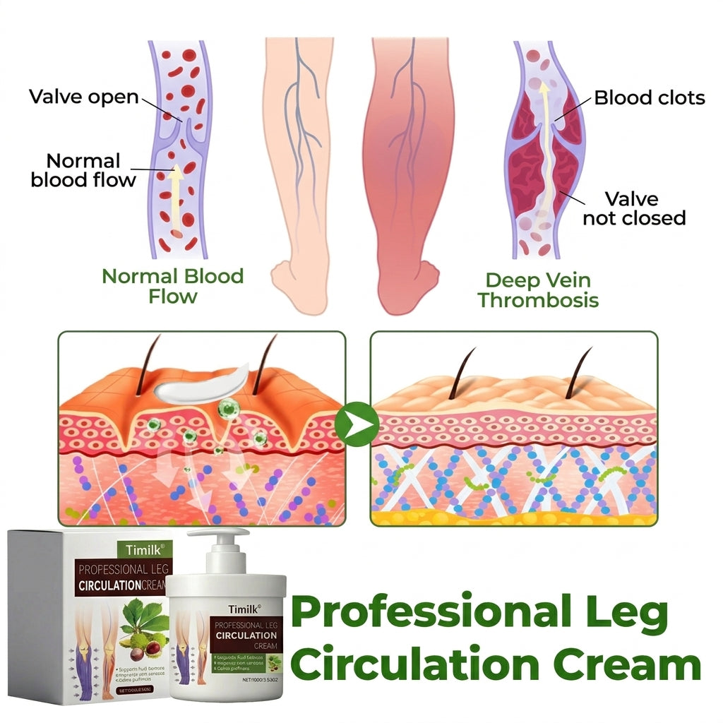 Timilk® Professional Leg Circulation Cream