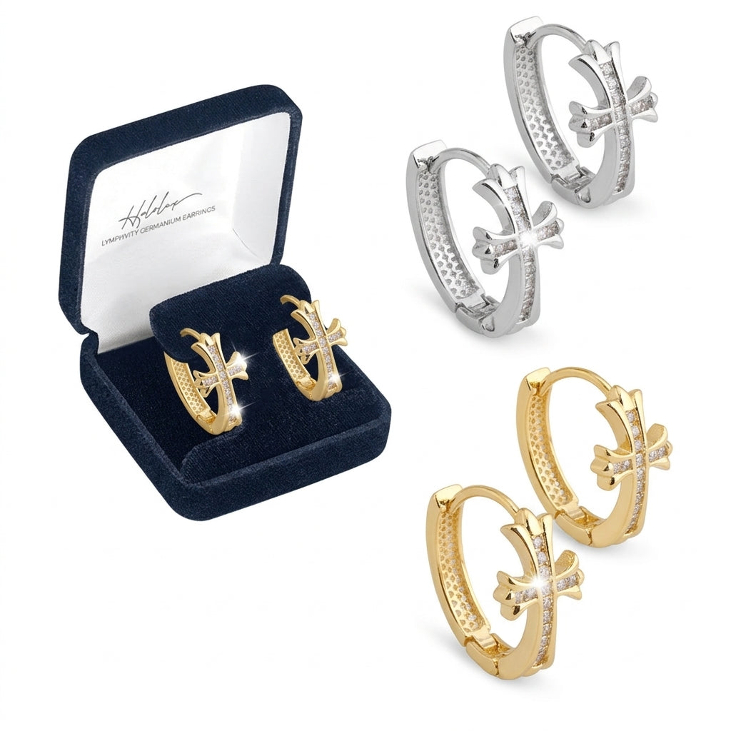 Histone Lymphatic MagneTherapy Germanium Earrings
