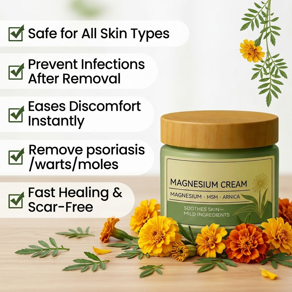 GlaciaDerm®  Calendula Magnesium Cream