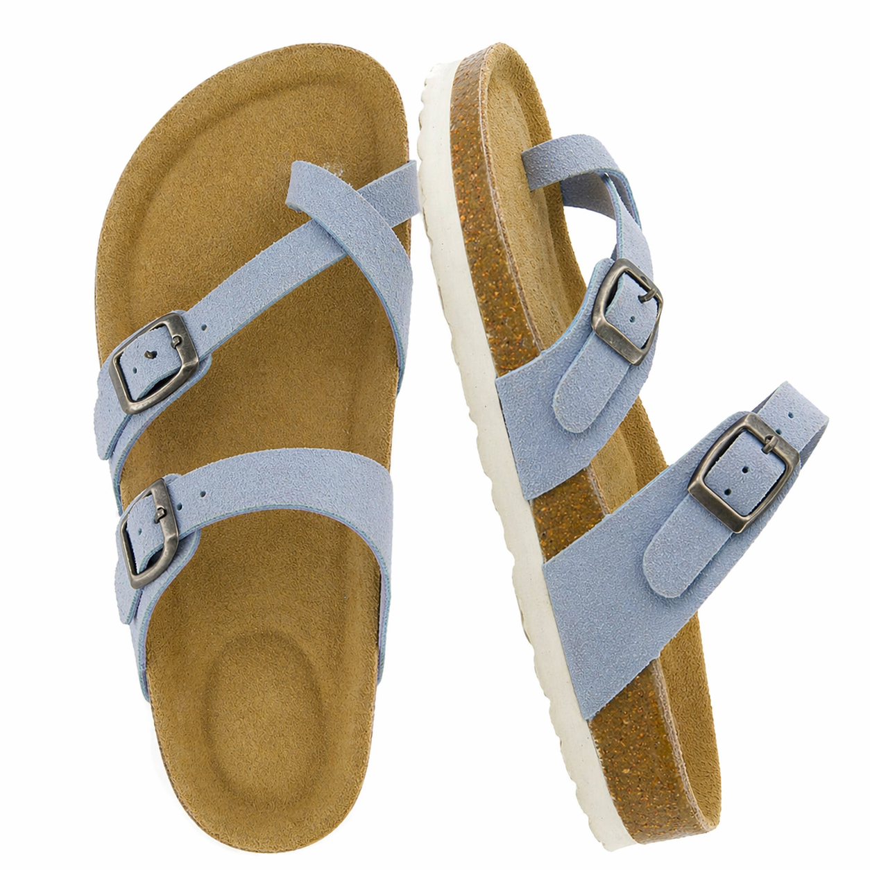 Qorzan Orthopedic Cork Sandals - All-Day Arch Support