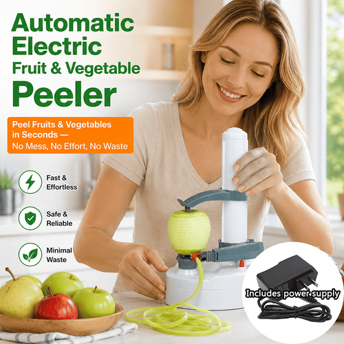 🍎 Automatic Electric Fruit & Vegetable Peeler