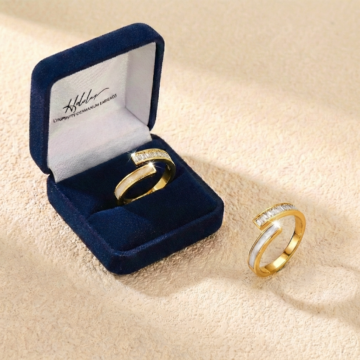 🔥LAST DAY SALE-80% OFF)Histone Lymphatic MagneTherapy Germanium Ring