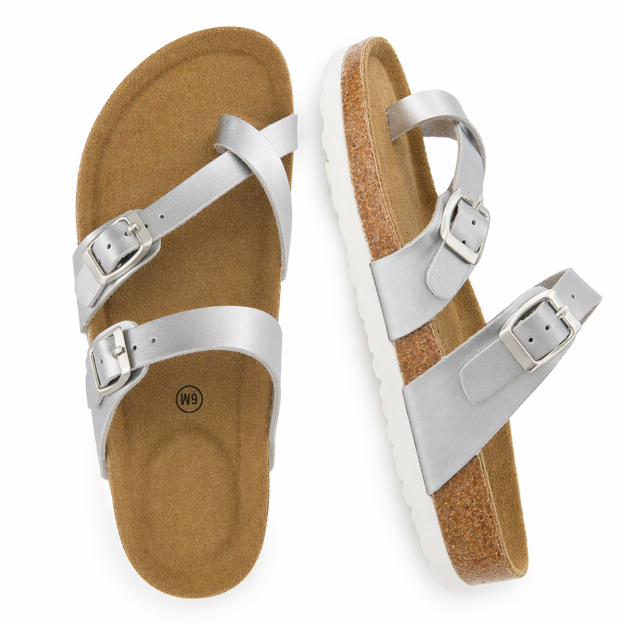 Qorzan Orthopedic Cork Sandals - All-Day Arch Support