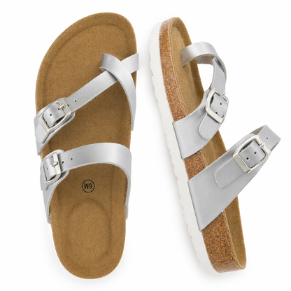 Qorzan Orthopedic Cork Sandals - All-Day Arch Support