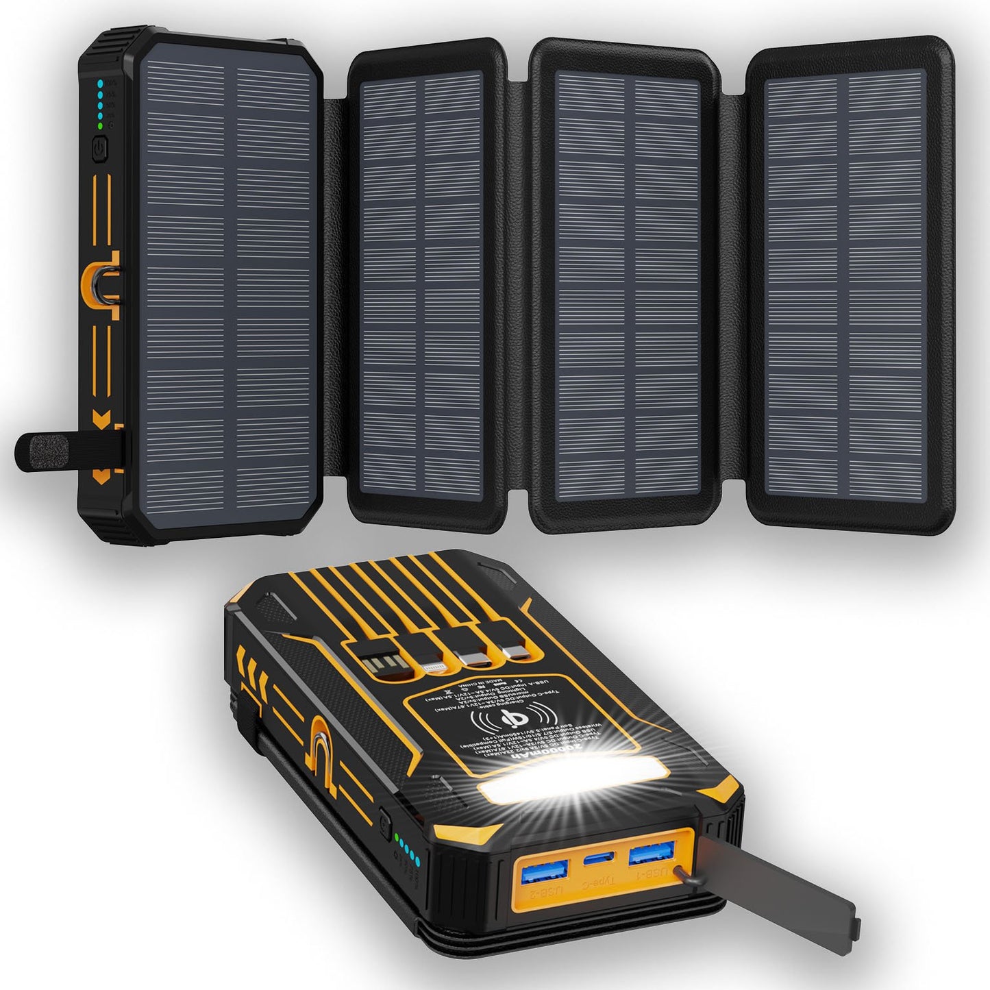 🌞 Outdoor Foldable Solar Power Bank