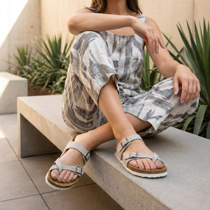 Qorzan Orthopedic Cork Sandals - All-Day Arch Support