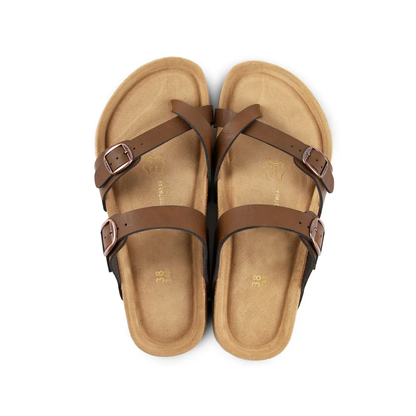 Qorzan Orthopedic Cork Sandals - All-Day Arch Support