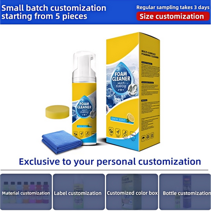All-in-One Cleaner Kit with Wipe & Sponge