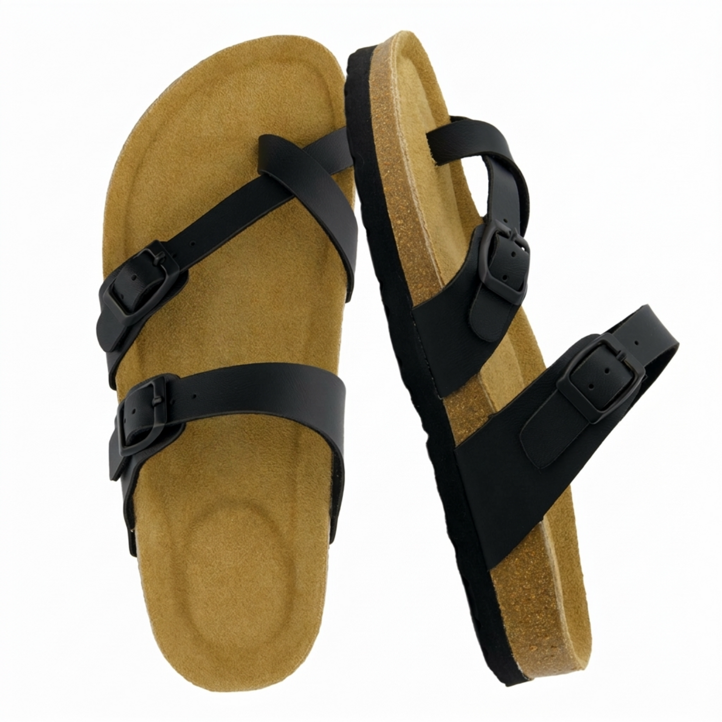 Qorzan Orthopedic Cork Sandals - All-Day Arch Support