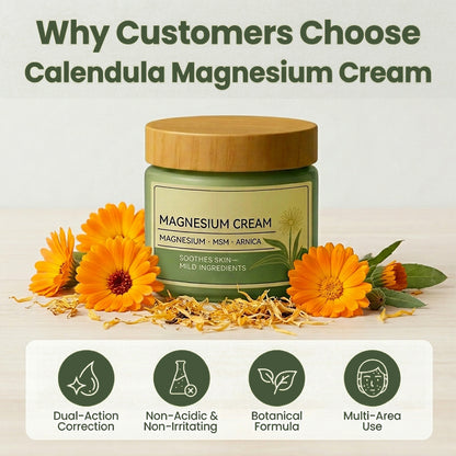 GlaciaDerm®  Calendula Magnesium Cream