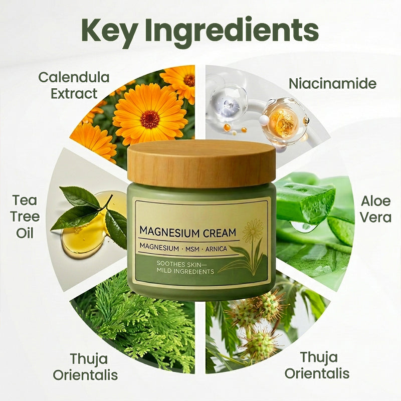 GlaciaDerm®  Calendula Magnesium Cream