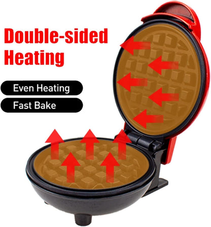 🍳 Mini Electric Baking Pan & Waffle Maker
