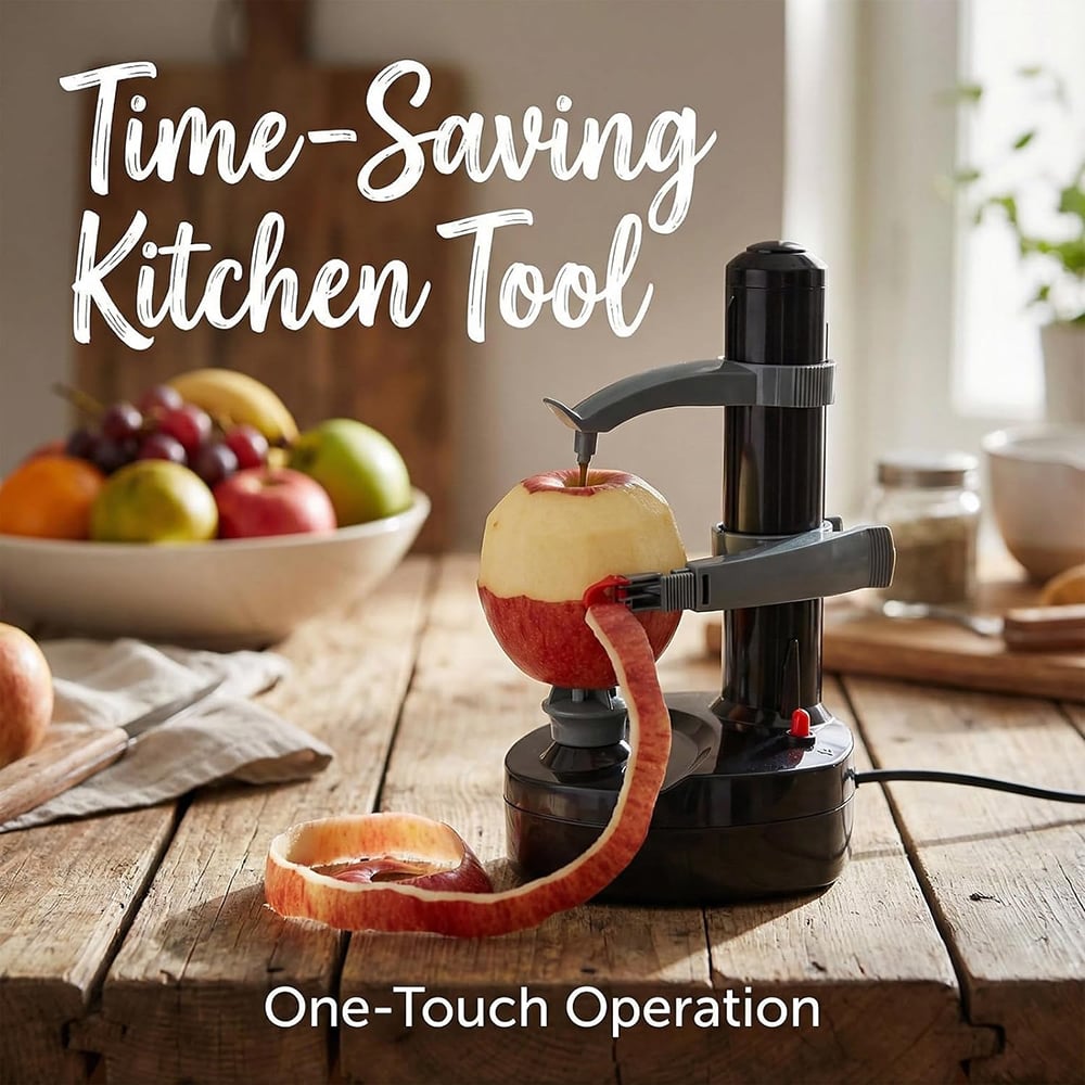 🍎 Automatic Electric Fruit & Vegetable Peeler