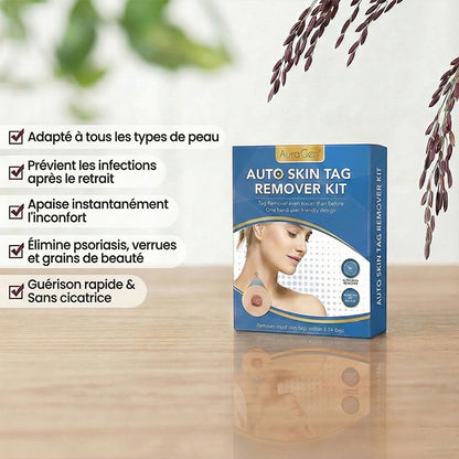 AuraGen® Stylo à double embout pour l'élimination des verrues