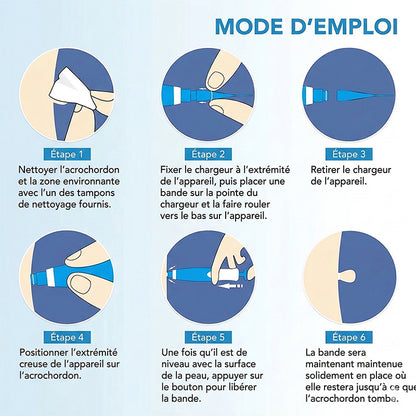 AuraGen® Stylo à double embout pour l'élimination des verrues