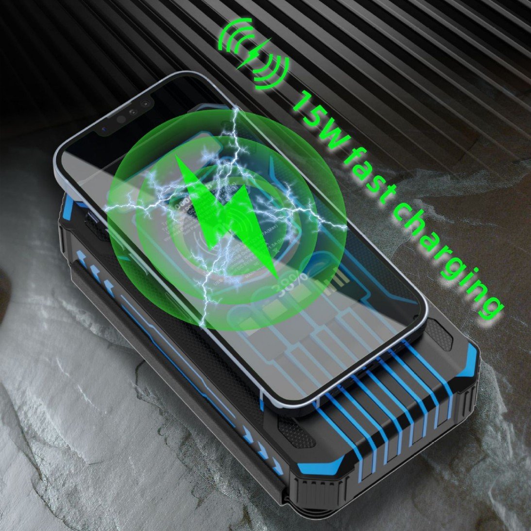 🌞 Outdoor Foldable Solar Power Bank