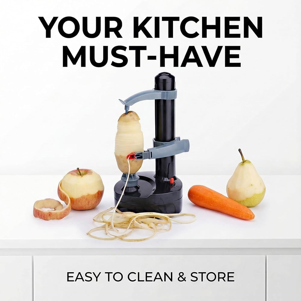 🍎 Automatic Electric Fruit & Vegetable Peeler