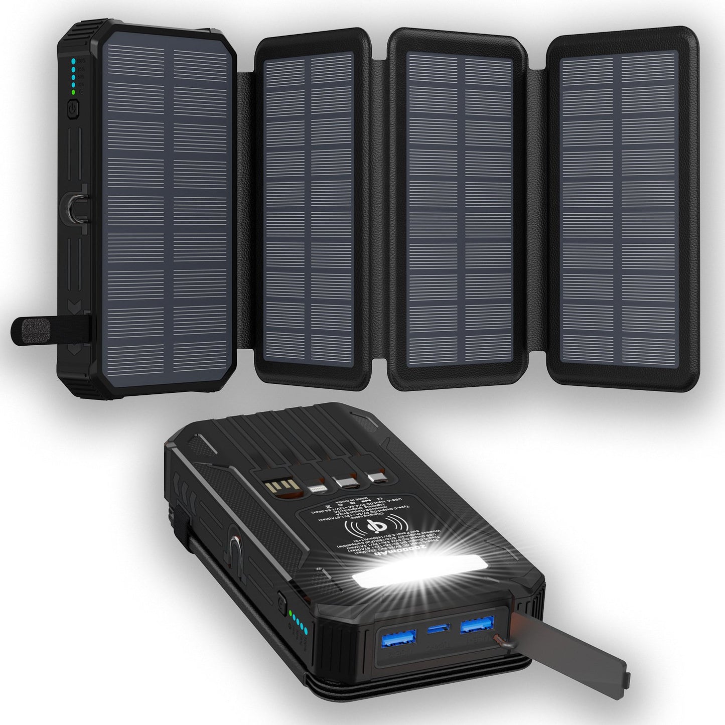 🌞 Outdoor Foldable Solar Power Bank