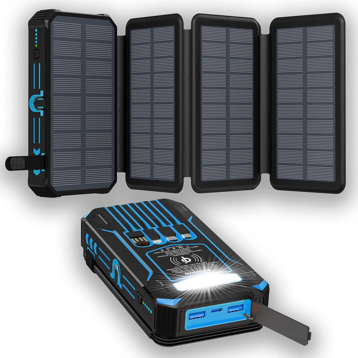 🌞 Outdoor Foldable Solar Power Bank