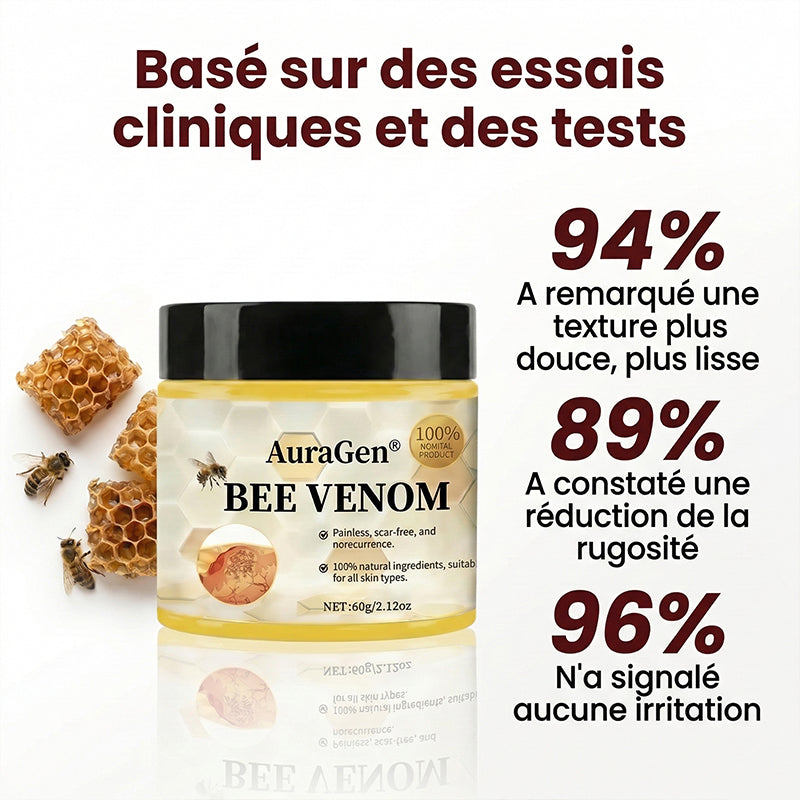 Crème de renouvellement cutané au venin d'abeille